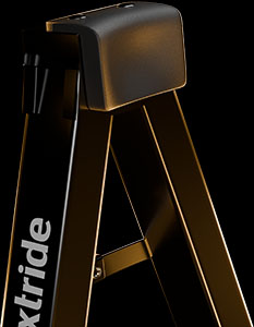 Detalle del cabezal protector del soporte Bixtride